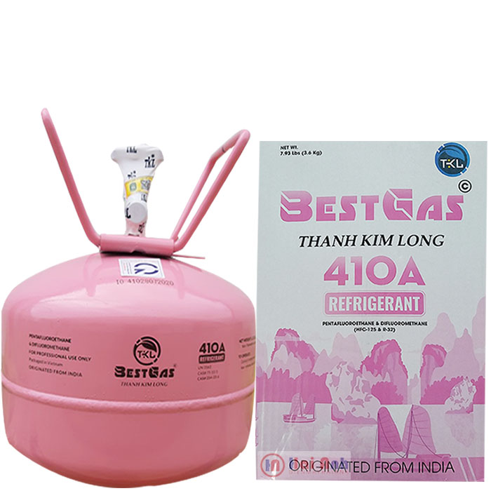 Gas R410A Bestgas Ấn Độ bình nhỏ 3.6 kg